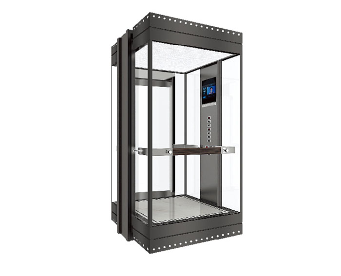 康力觀光電梯KL/G5-F008方形轎廂